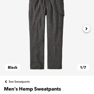 Patagonia Hemp Sweatpants- new without tags